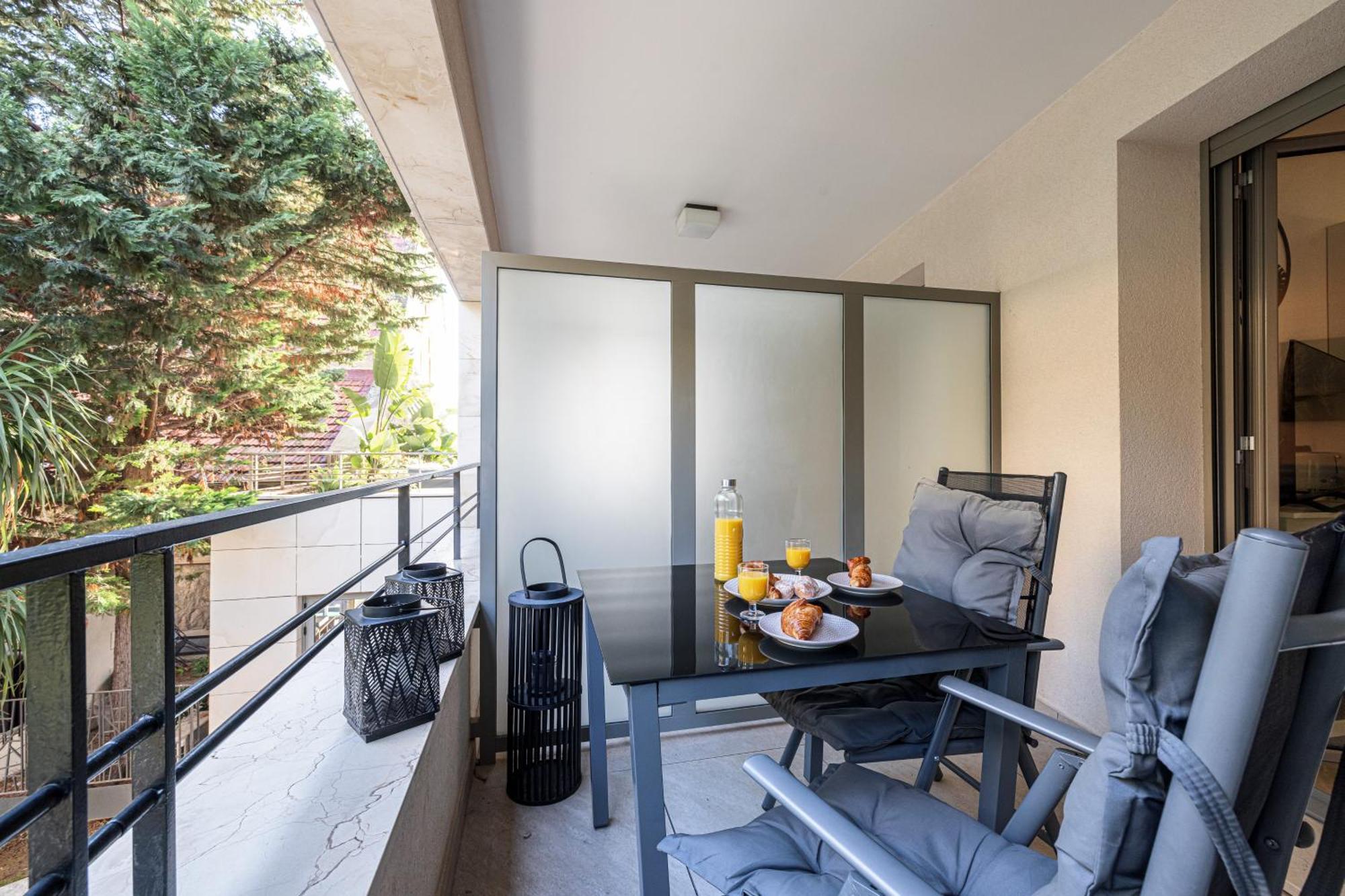 Studio Centre Terrasse Climatisation 50M Plage Menton Eksteriør billede