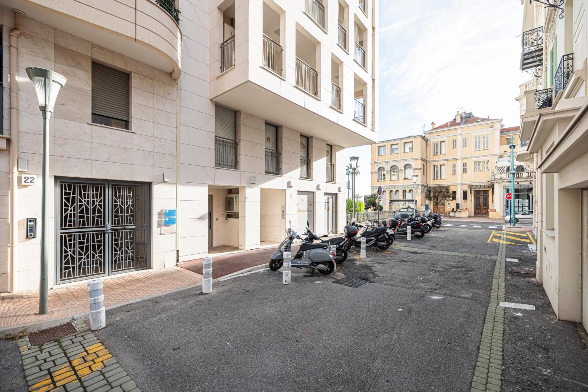 Studio Centre Terrasse Climatisation 50M Plage Menton Eksteriør billede