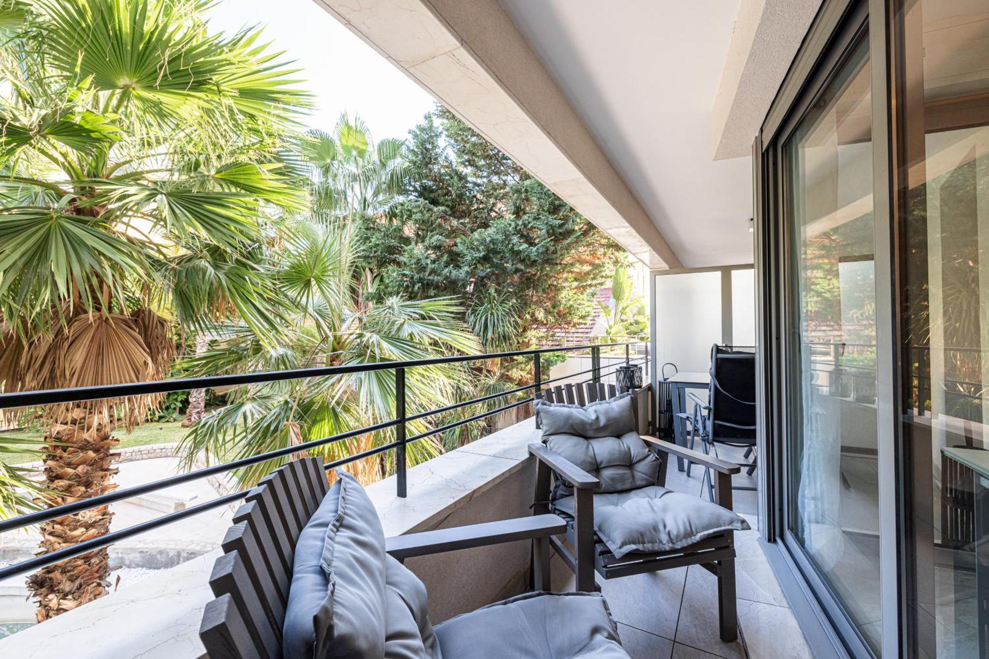 Studio Centre Terrasse Climatisation 50M Plage Menton Eksteriør billede