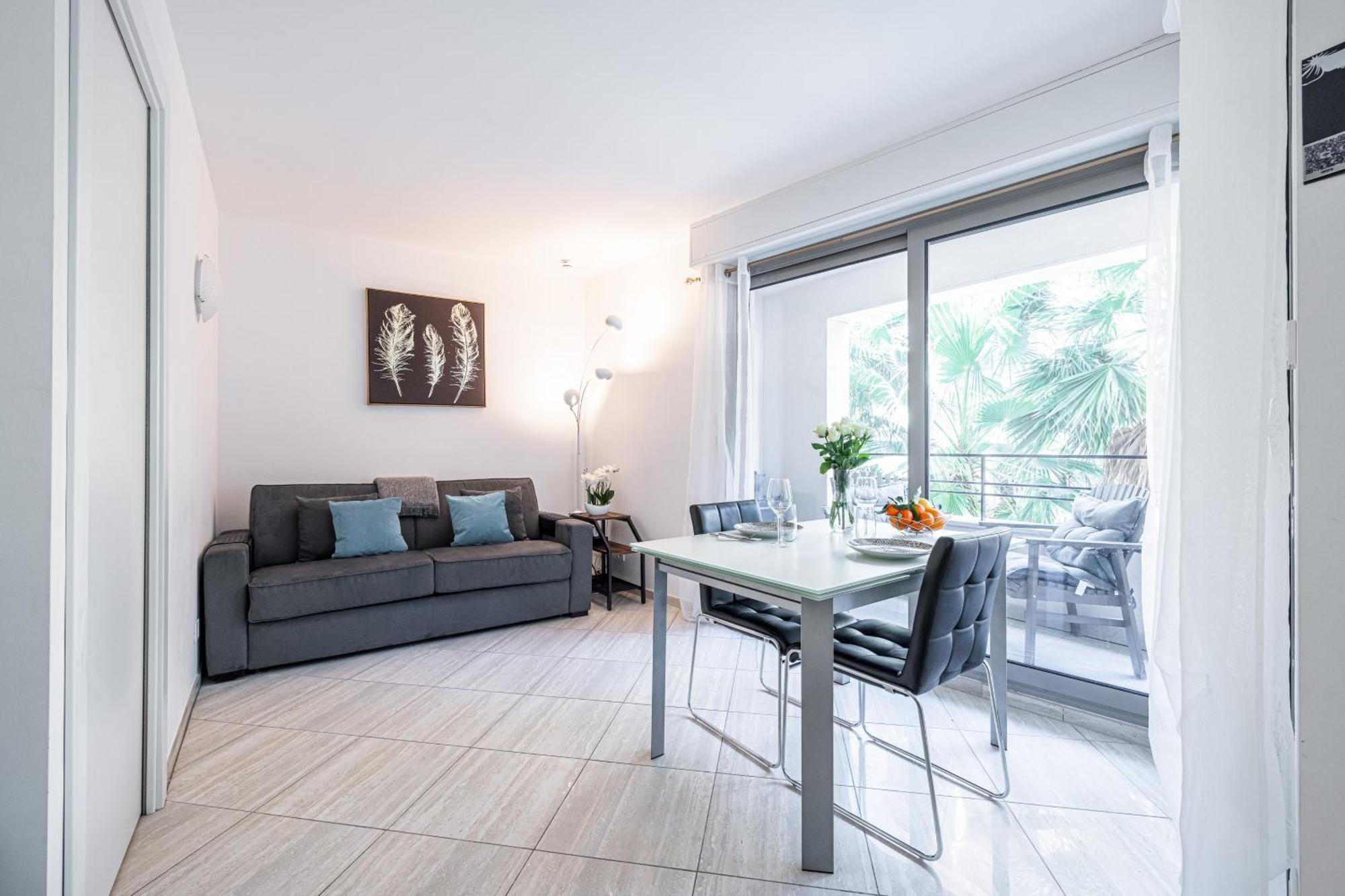 Studio Centre Terrasse Climatisation 50M Plage Menton Eksteriør billede