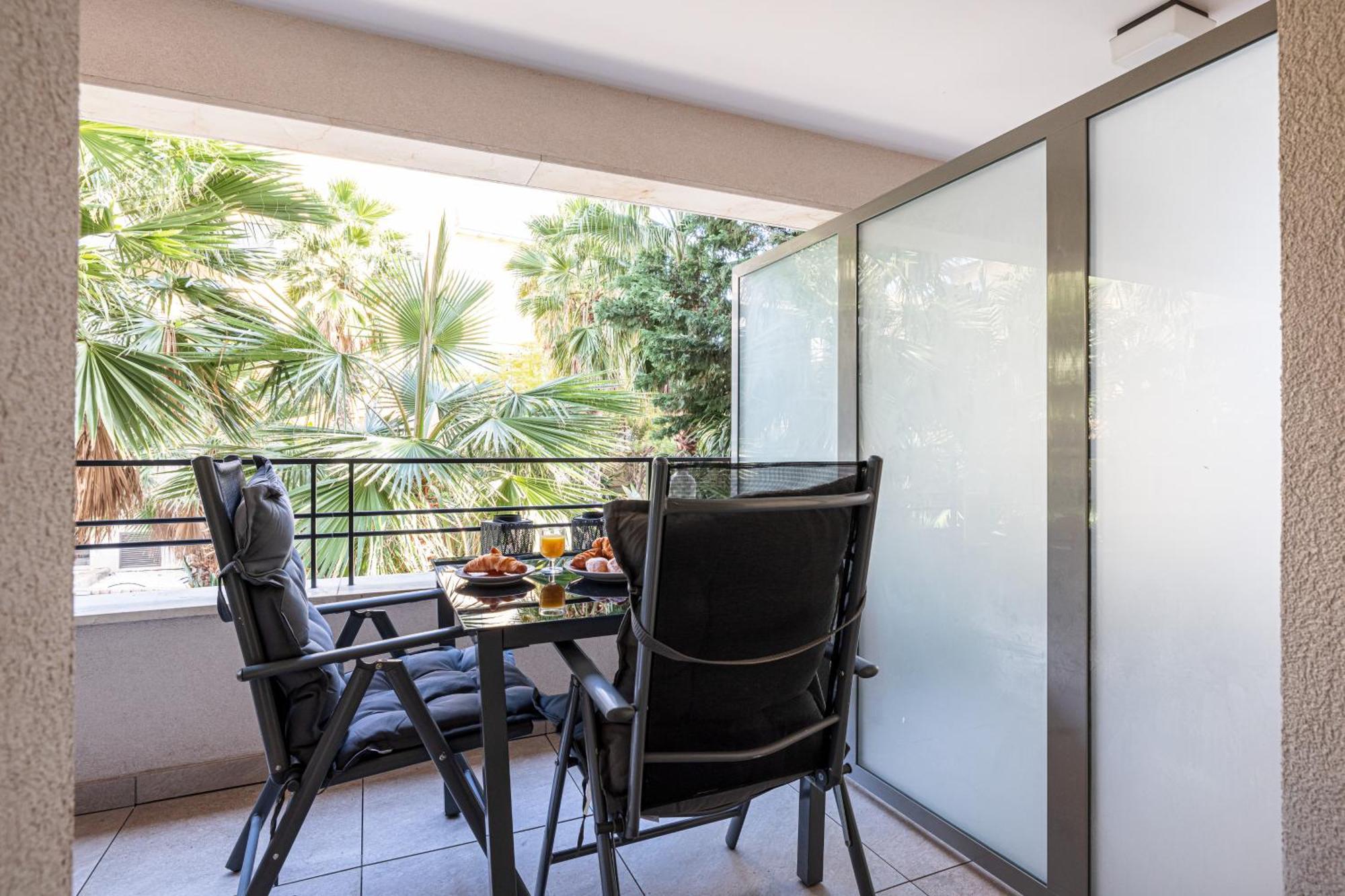 Studio Centre Terrasse Climatisation 50M Plage Menton Eksteriør billede