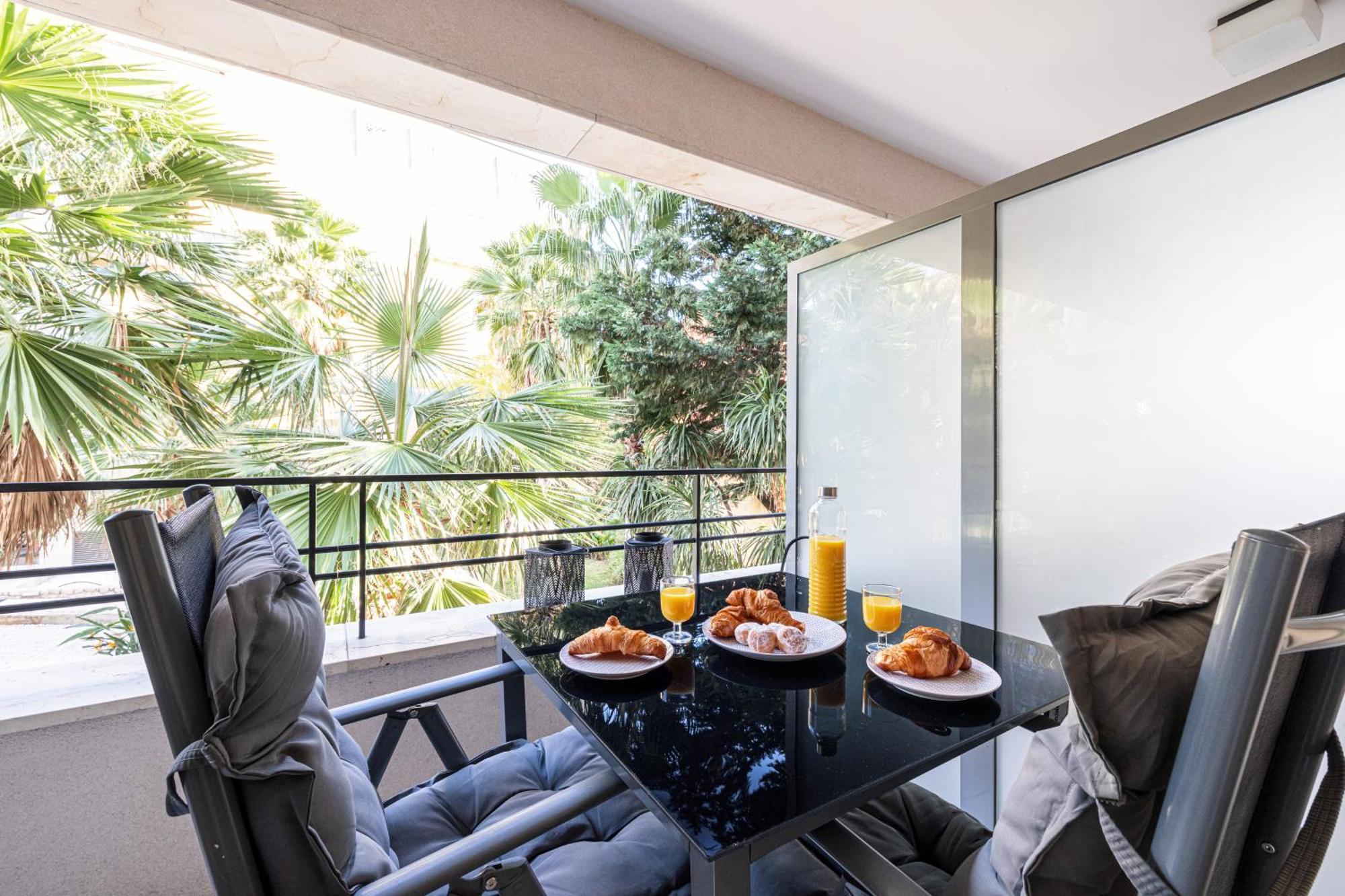 Studio Centre Terrasse Climatisation 50M Plage Menton Eksteriør billede